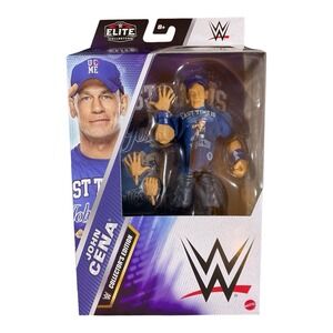 WWE Elite Collection John Cena Collector's Edition Action Figure New In Hand